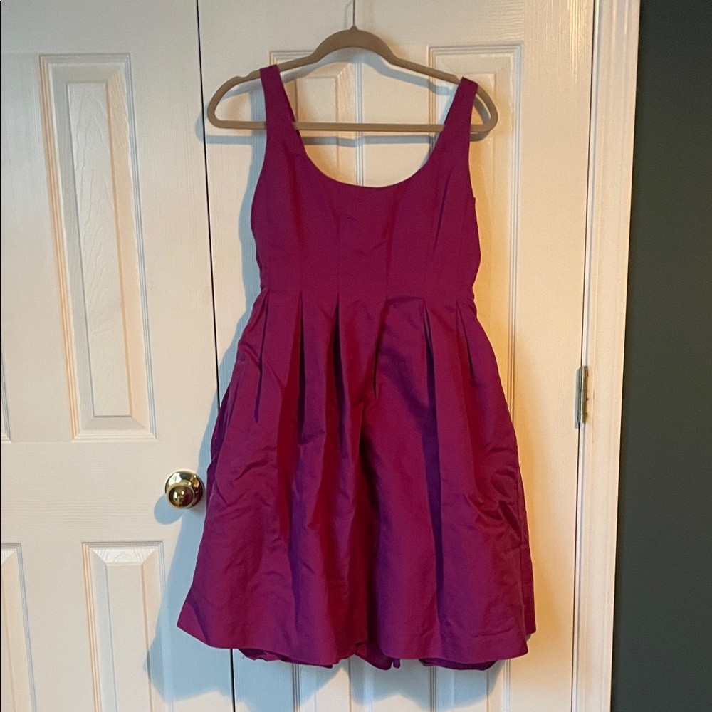 J. Crew Pink Midi Dress